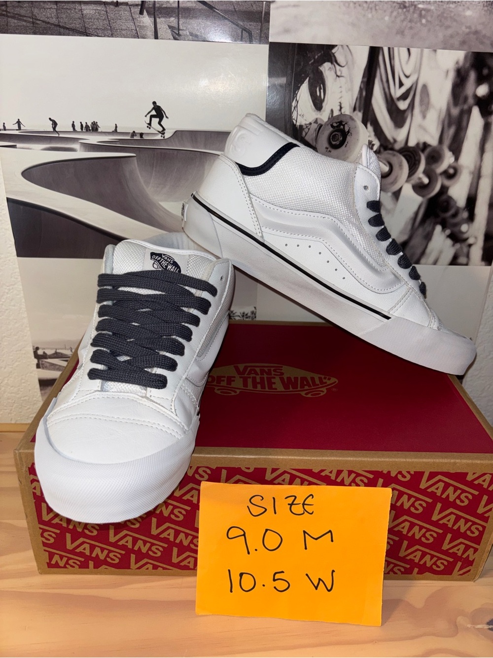 Vans Knu Mid sz 9.0 Men’s 10.5 Woman